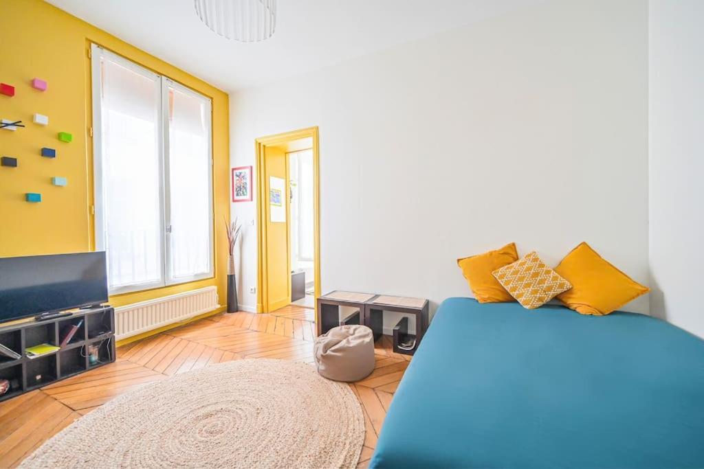 Radiant Flat - Spacious Studio Apartment - Marais Paris Dış mekan fotoğraf