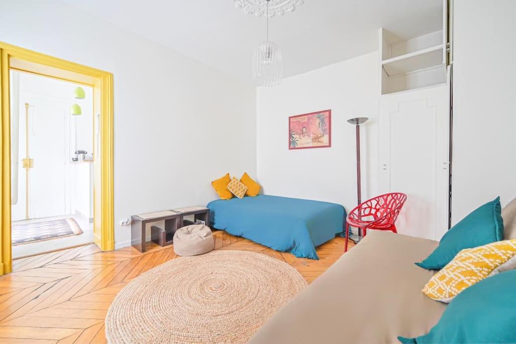 Radiant Flat - Spacious Studio Apartment - Marais Paris Dış mekan fotoğraf